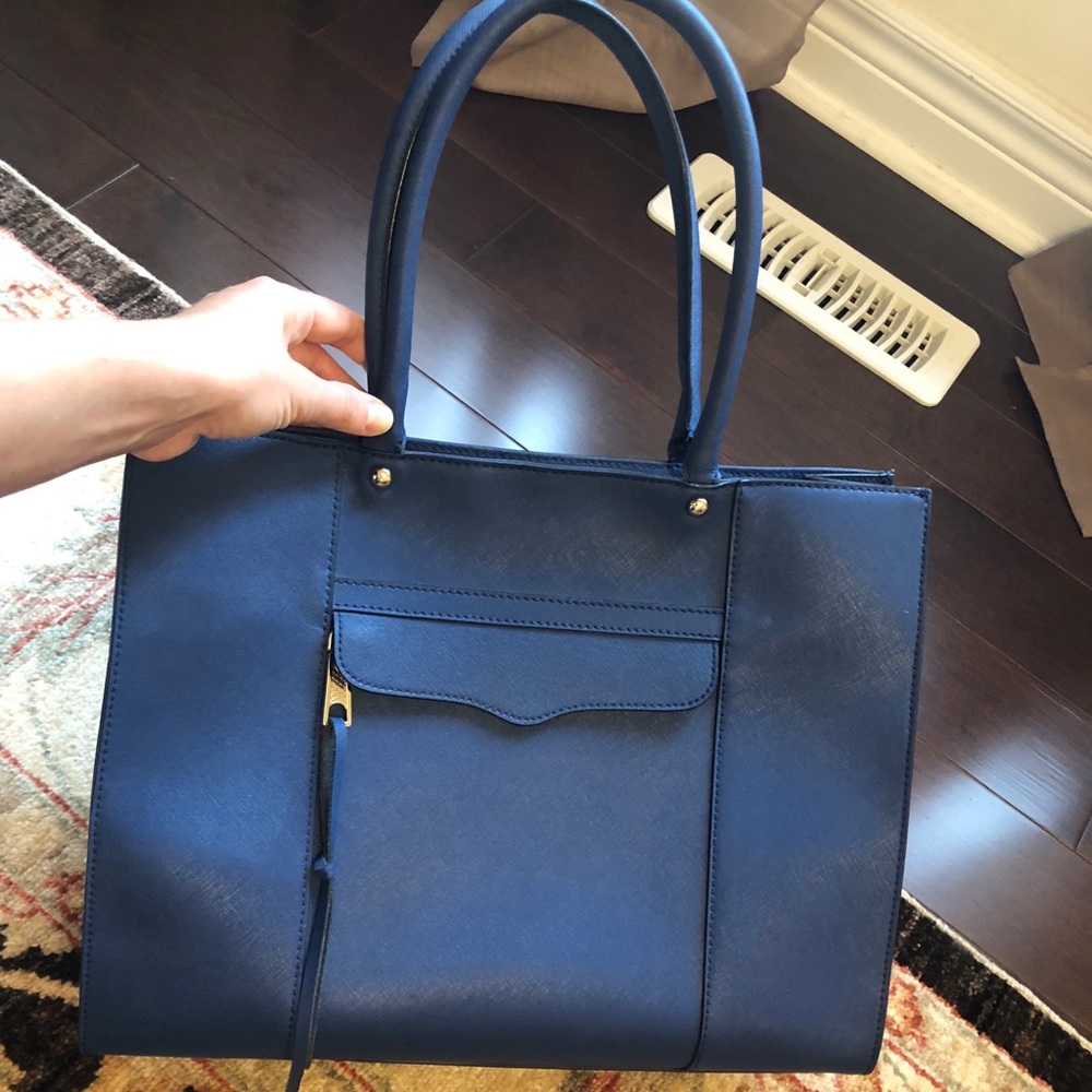 Rebecca Minkoff Navy Medium Tote